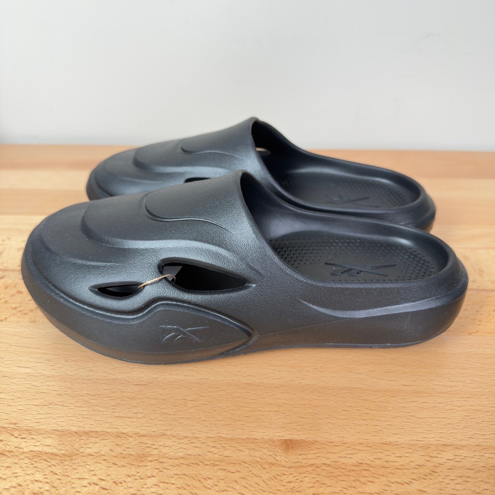 Reebok DMX Recovery Mule Unisex Size M9 W10 Black 100244588 Basketball Slides - Picture 4 of 8